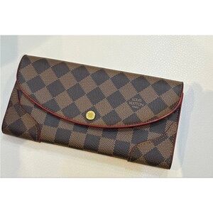 Louis Vuitton Brown Checkered Wallet